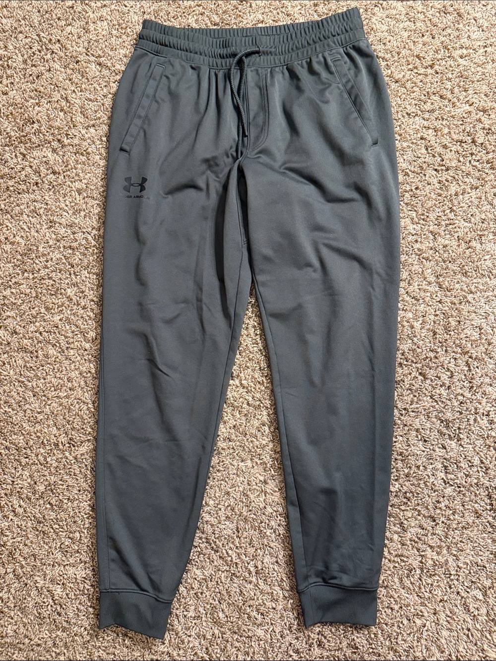 Under Armour Men's Dark Green Performance Joggers